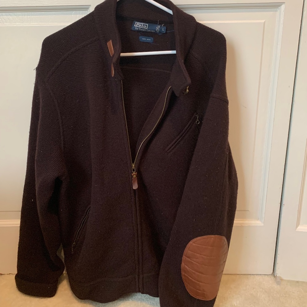 Vintage Zippered Ralph Lauren Sweater